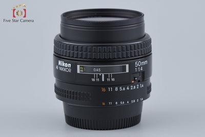 [Used] Nikon AF NIKKOR 50mm f/1.4