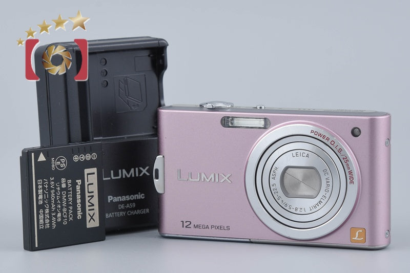 【中古】Panasonic パナソニック LUMIX DMC-FX60 スイートピンク コンパクトデジタルカメラ