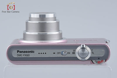 [Used] Panasonic LUMIX DMC-FX60 Sweet Pink Compact Digital Camera