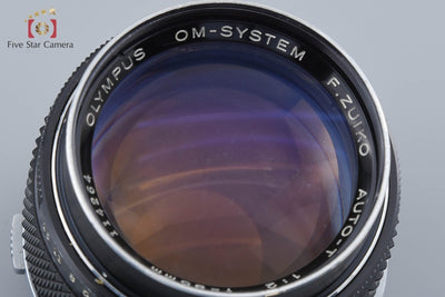 [Used] OLYMPUS Olympus F.ZUIKO AUTO-T 85mm f/2