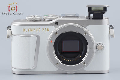 [Used] OLYMPUS Olympus PEN E-PL9 White EZ Double Zoom Kit, Low Shutter Count, With Original Box