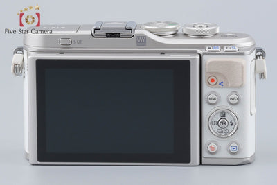 [Used] OLYMPUS Olympus PEN E-PL9 White EZ Double Zoom Kit, Low Shutter Count, With Original Box