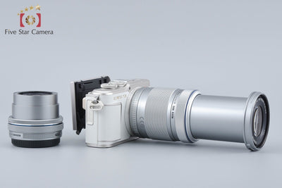 [Used] OLYMPUS Olympus PEN E-PL9 White EZ Double Zoom Kit, Low Shutter Count, With Original Box