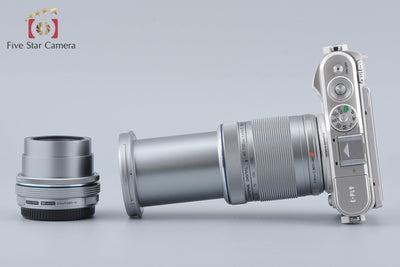 [Used] OLYMPUS Olympus PEN E-PL9 White EZ Double Zoom Kit, Low Shutter Count, With Original Box