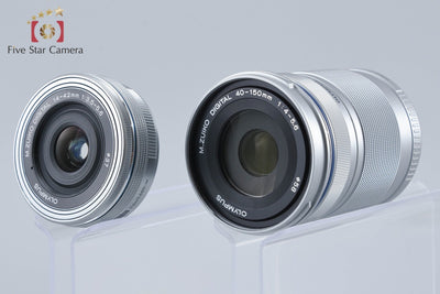 [Used] OLYMPUS Olympus PEN E-PL9 White EZ Double Zoom Kit, Low Shutter Count, With Original Box