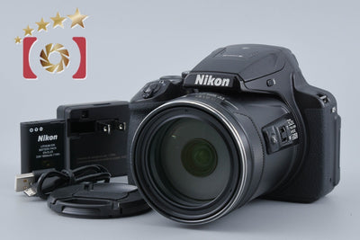 [Used] Nikon COOLPIX P900 Black Compact Digital Camera