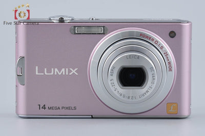 [Used] Panasonic LUMIX DMC-FX66 Sweet Pink Compact Digital Camera with Original Box
