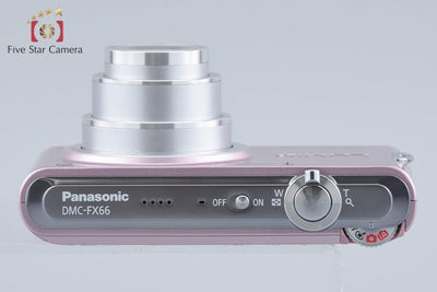 [Used] Panasonic LUMIX DMC-FX66 Sweet Pink Compact Digital Camera with Original Box