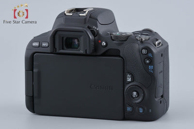 [Used] Canon EOS Kiss X9 Double Zoom Kit Black - Low Shutter Count