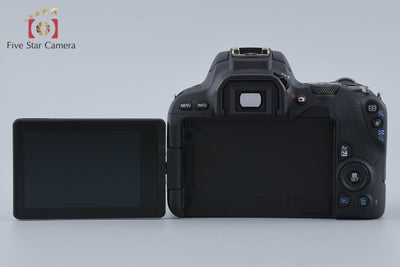 [Used] Canon EOS Kiss X9 Double Zoom Kit Black - Low Shutter Count