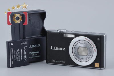 [Used] Panasonic LUMIX DMC-FX35 Extra Black Compact Digital Camera