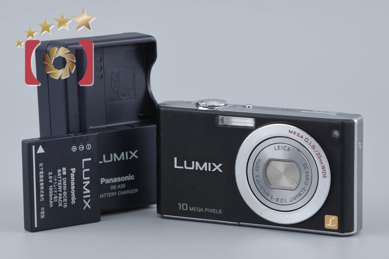 【中古】Panasonic パナソニック LUMIX DMC-FX35 エクストラブラック コンパクトデジタルカメラ