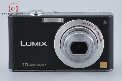 [Used] Panasonic LUMIX DMC-FX35 Extra Black Compact Digital Camera