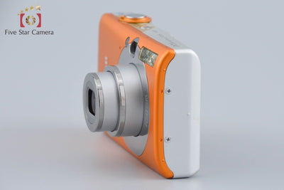 [Used] Canon IXY Digital 110 IS Orange Compact Digital Camera with Original Box
