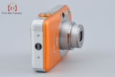 [Used] Canon IXY Digital 110 IS Orange Compact Digital Camera with Original Box