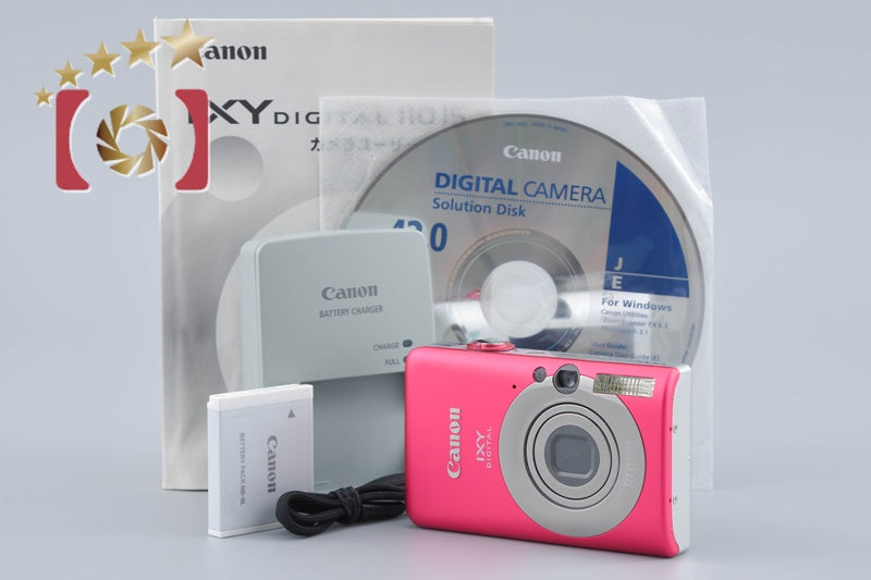 【中古】Canon キヤノン IXY Digital 110 IS レッド コンパクトデジタルカメラ