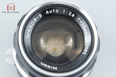 [Used] Nikon Nikkor-S Auto 35mm f/2.8