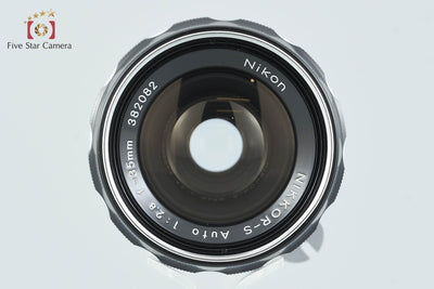 [Used] Nikon Nikkor-S Auto 35mm f/2.8