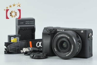[Used] SONY Sony α6400 ILCE-6400 Black Power Zoom Lens Kit, Low Shutter Count