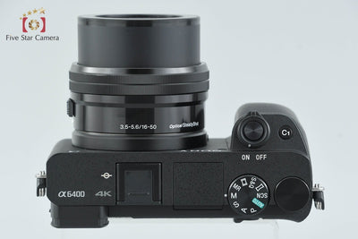 [Used] SONY Sony α6400 ILCE-6400 Black Power Zoom Lens Kit, Low Shutter Count