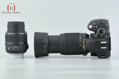 [Used] Nikon D3200 Double Zoom Kit Black