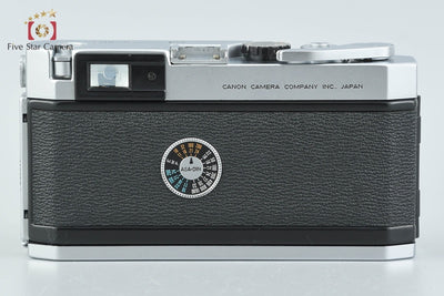 [Used] Canon P Silver Rangefinder Film Camera
