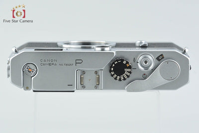 [Used] Canon P Silver Rangefinder Film Camera