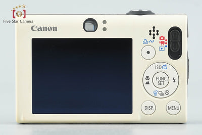 [Used] Canon IXY Digital 20 IS White Compact Digital Camera
