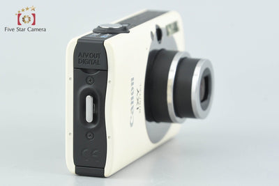 [Used] Canon IXY Digital 20 IS White Compact Digital Camera