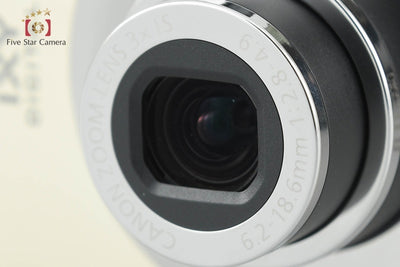 [Used] Canon IXY Digital 20 IS White Compact Digital Camera