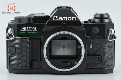 [Used] Canon AE-1 PROGRAM Black + New FD 35-70mm f/3.5-4.5