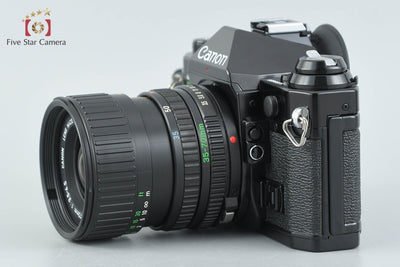 [Used] Canon AE-1 PROGRAM Black + New FD 35-70mm f/3.5-4.5