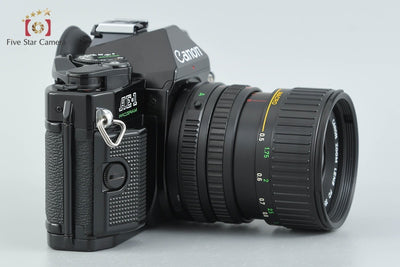 [Used] Canon AE-1 PROGRAM Black + New FD 35-70mm f/3.5-4.5