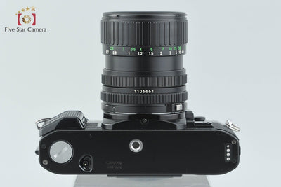 [Used] Canon AE-1 PROGRAM Black + New FD 35-70mm f/3.5-4.5