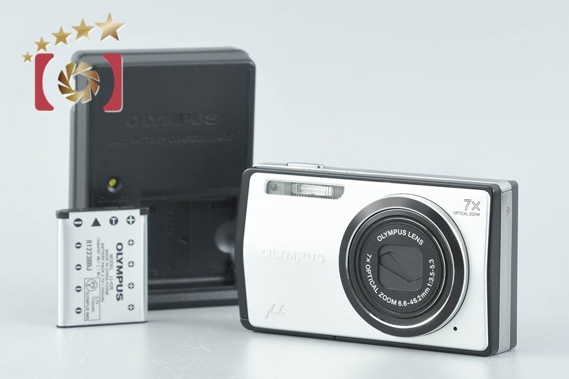 【中古】OLYMPUS オリンパス μ-7000 シルバー コンパクトデジタルカメラ