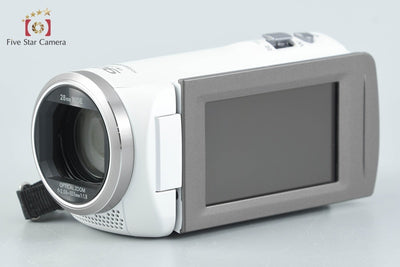 [Used] Panasonic HC-V480MS White Digital High-Definition Video Camera with Original Box