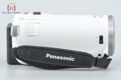 [Used] Panasonic HC-V480MS White Digital High-Definition Video Camera with Original Box