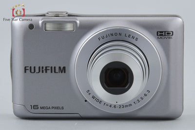 【Used】FUJIFILM FinePix JX550 Silver Compact Digital Camera