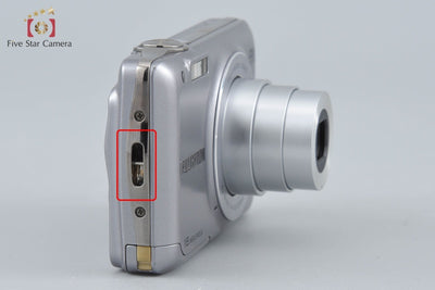 【Used】FUJIFILM FinePix JX550 Silver Compact Digital Camera