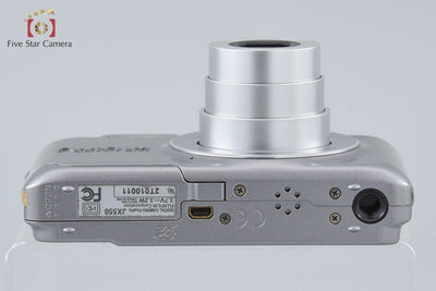 【Used】FUJIFILM FinePix JX550 Silver Compact Digital Camera