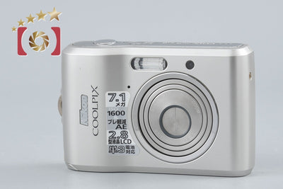 [Used] Nikon COOLPIX L16 Silver Compact Digital Camera