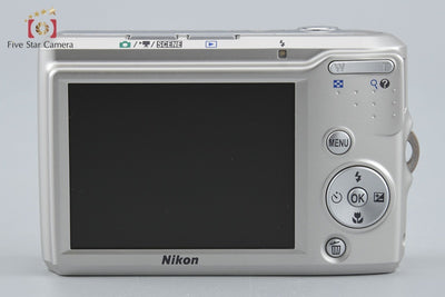 [Used] Nikon COOLPIX L16 Silver Compact Digital Camera