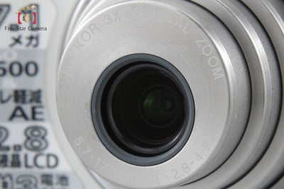 [Used] Nikon COOLPIX L16 Silver Compact Digital Camera