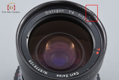 Used Hasselblad Carl Zeiss C Distagon 50mm f/4 T* Black