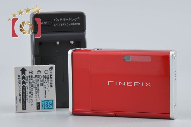 【中古】FUJIFILM 富士フイルム FinePix Z2 レッド コンパクトデジタルカメラ