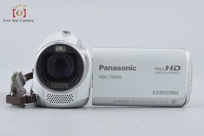 [Used] Panasonic HDC-TM45 Clear White Digital High Vision Video Camera
