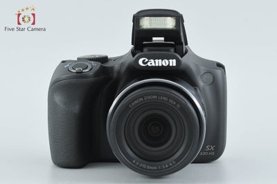 [Used] Canon PowerShot SX530 HS Black Compact Digital Camera with Original Box