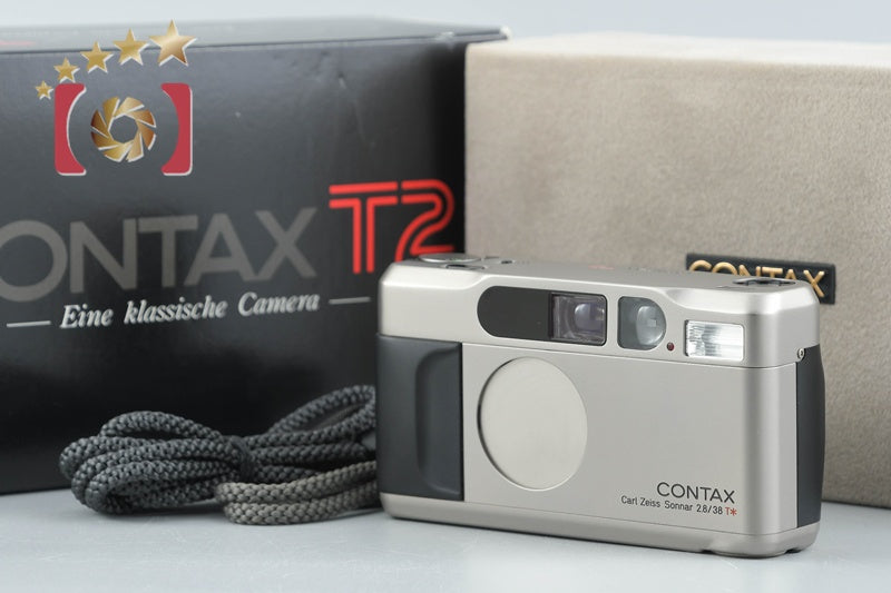 【中古】CONTAX コンタックス T2 コンパクトフィルムカメラ 元箱付き