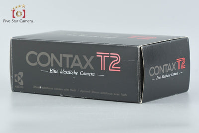 Used: CONTAX T2 Compact Film Camera with Original Box