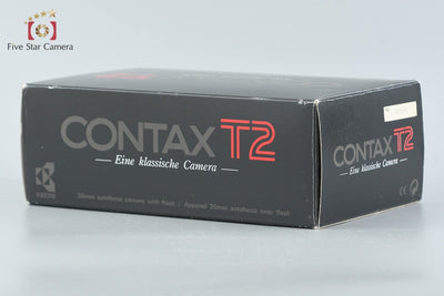 Used: CONTAX T2 Compact Film Camera with Original Box